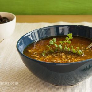 Super fast and healthy rice kidney beans vegan salad recipe with herbs dressing