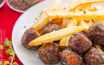 Vegan κεφτεδάκια μανιταριών