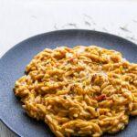 Rosemary & cinnamon orzotto. An orzo vegan reipe.