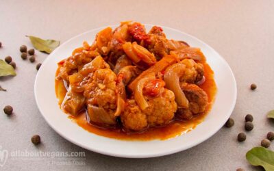 Κουνουπίδι στιφάδο (vegan)