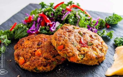 Μπιφτέκια λαχανικών στο γκριλ σε 30 λεπτά!