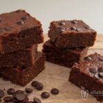 βίγκαν σοκολατένια μπράουνις