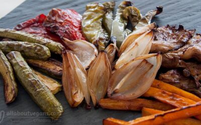 Grilled vegetables in a super tasty marinade!
